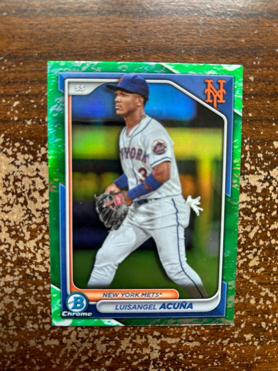 Luisangel Acuna, Chrome Prospects-Lunar Glow Refractor #BCP-40