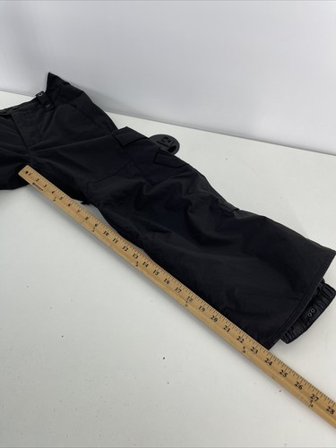 Burton Boy’s Black The White Collection Asym Pant Snow Pants Size Small W24 L 23 - Picture 6 of 18