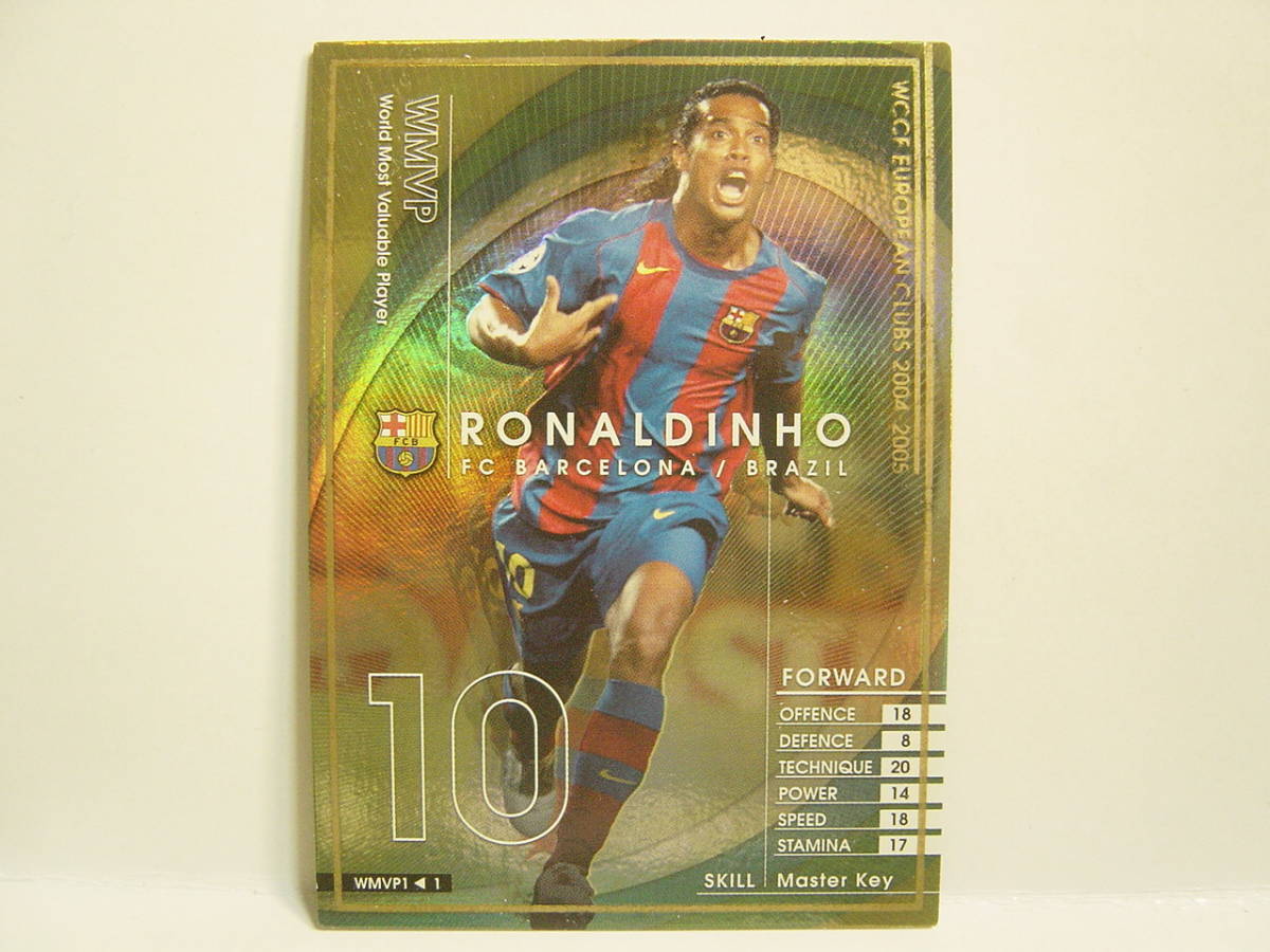 Panini WCCF 2004-2005 WMVP ロナウジーニョ Ronaldinho Gaucho Panini WCCF 2004-2005 WMVP ロナウジーニョ Ronaldinho Gaucho