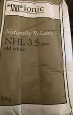 Socli Ionic Old White Natural Hydraulic Lime NHL 3.5 25kg Bag