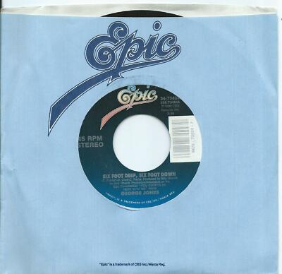 George Jones:Six foot deep, six foot down/He never got the picture at all:Epic