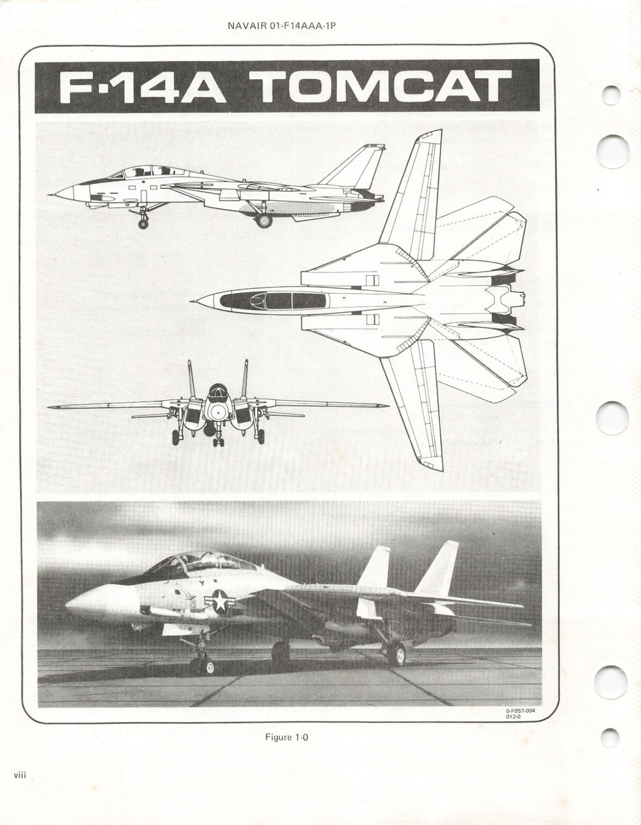 F-14A Tomcat 1980 NATOPSS Reconnaissance Flight Manual CD F-14A Tomcat 1980 NATOPSS Reconnaissance Flight Manual CD