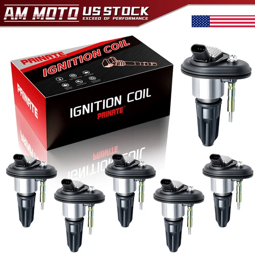6X OEM Pack Ignition Coils for Chevy Trailblazer GMC Canyon Envoy UF-303 C1395