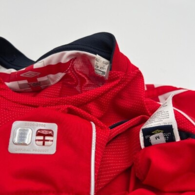 Beckham #7 England 2004/2005/2006 Away ORIGINAL Umbro VTG Rare