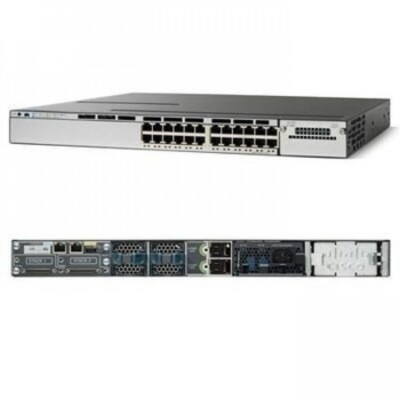 New Sealed Cisco Catalyst WS-C3750X-24P-S  24 Port GBE Switch 3750X PoE+