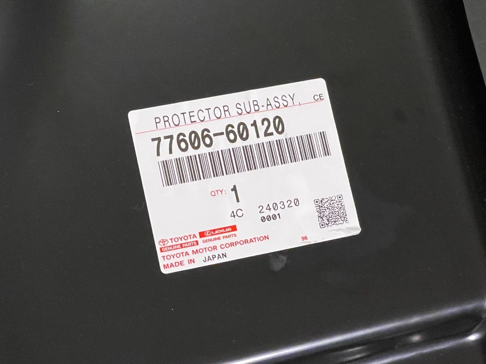 Lexus Genuine LX470 Toyota Land Cruiser LC100 Fuel Tank Protector Shield Cover Foto 3 de 4