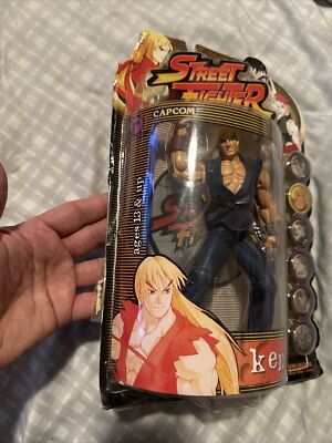 Street Fighter Alpha 3 Ken Action Figure Resaurus Player 2 Round 1