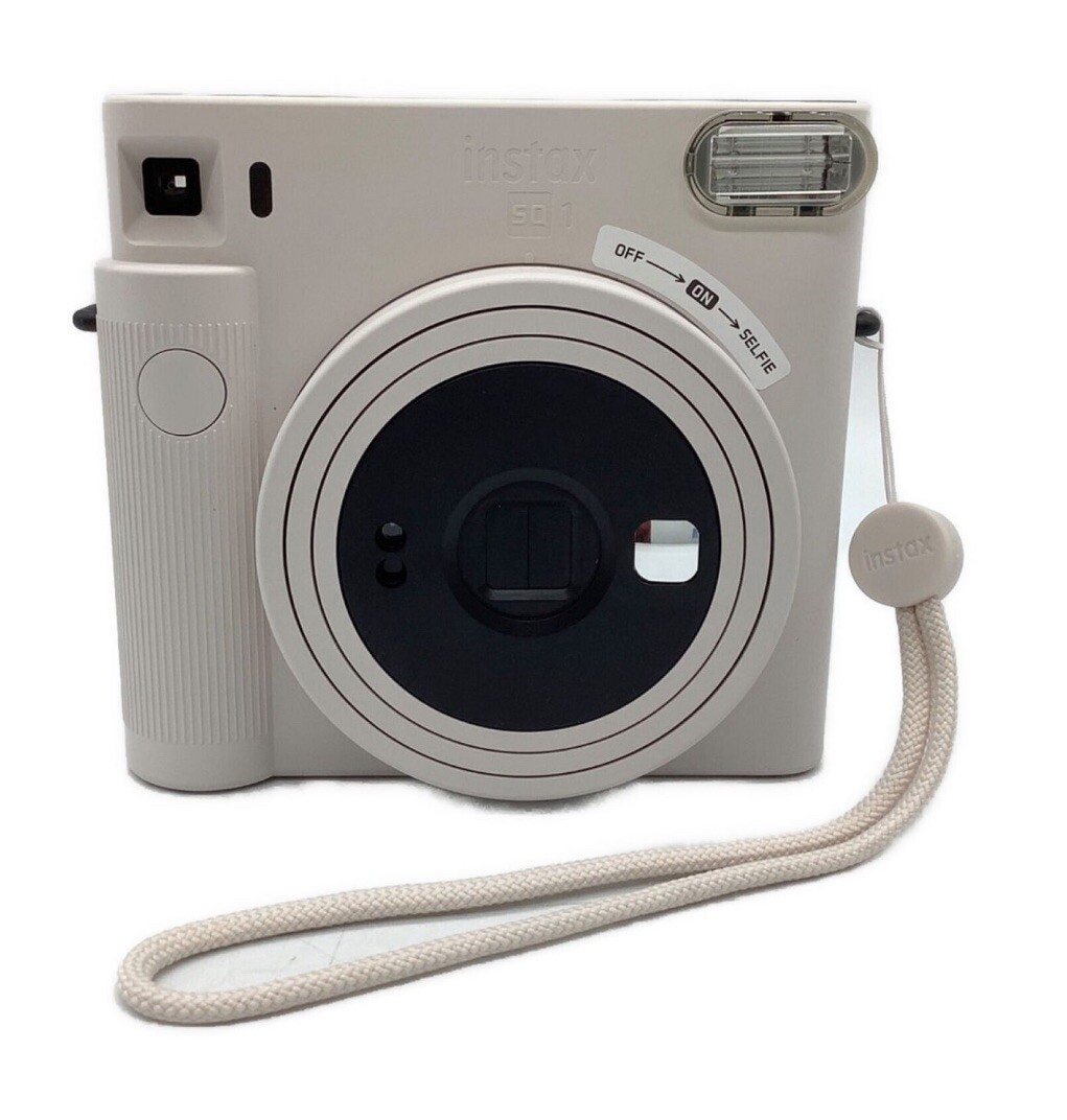 FUJIFILM Instant Camera Cheki instax SQUARE SQ1 -Chalk White