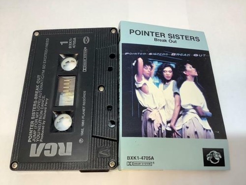 POINTER SISTERS Cassette Tape BREAK OUT 1983 Planet Records Canada BXK1-4705A - Picture 1 of 4