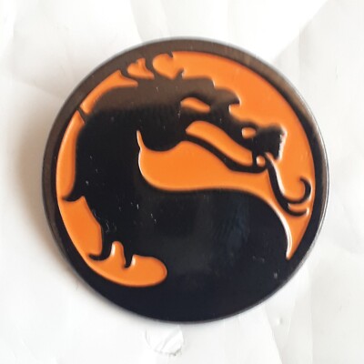 MORTAL KOMBAT PC-Spiel Game  Pin Anstecker MORTAL KOMBAT Logo