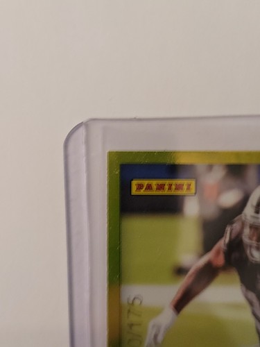2021 Panini Stickers & Card Collection Gold Foil Josh Jacobs #23 100/175 - Picture 7 of 7