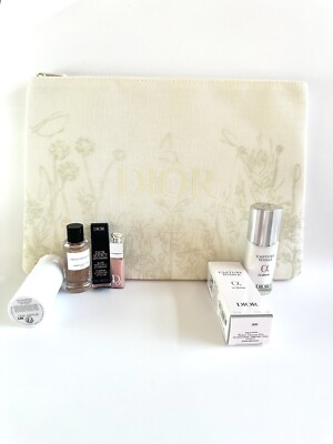 DIOR Beauty Skincare Bundle Gift Set 4pcs Capture Totale + Our Ispahan + Pouch
