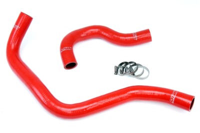 HPS Red Silicone Radiator Hose Kit Coolant forHonda 1988-1991 Civic CRX B18 B20