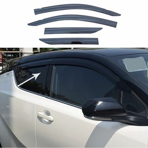 Car Window Visor Door Rain Sun Shield Side Trim Auto Accessories For Toyota CHR | eBay