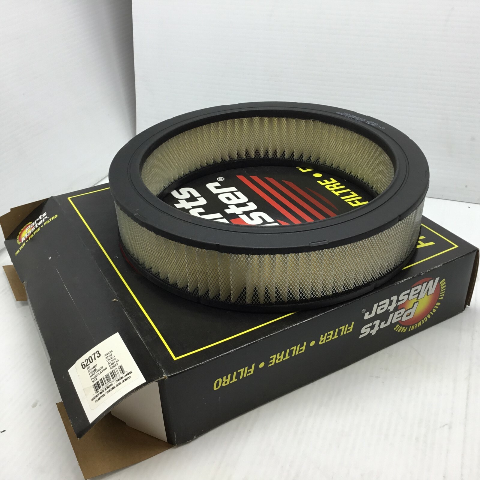 Parts Master Air Filter 62073 eBay