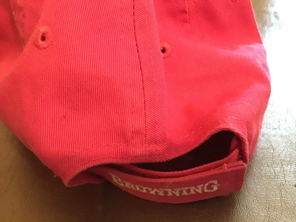 Browning Women’s Pink Adjustable Baseball Ball Cap Hat - Image 2 of 4