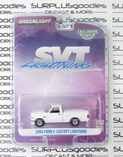2024 Greenlight 1:64 Hobby Exclusive: White 1994 FORD F-150 F150 SVT LIGHTNING