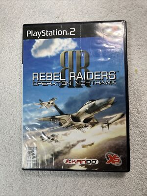 Rebel Raiders: Operation Nighthawk (Sony PlayStation 2, 2006) CIB And Tested