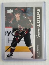 2021-22 Upper Deck Series 2 Dysin Mayo French Young Guns Jeunes Loups