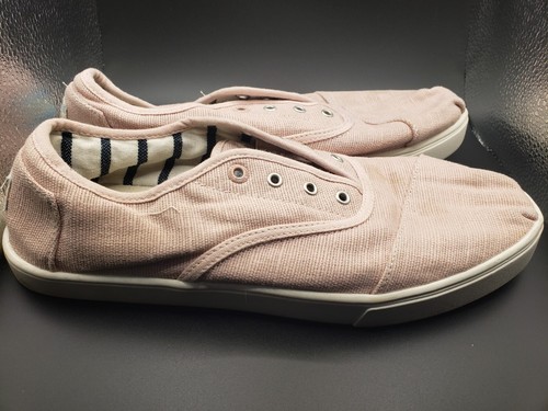 Tom's Women's Classics Canvas Flats Size US 9.5 (Light Pink) - Picture 2 of 5