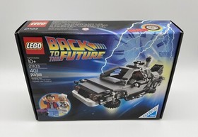 LEGO 21103 Delorean Time Machine - Back to the Future - Retired - Sealed In box