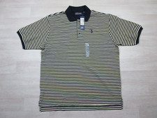 NWT - PGA TOUR Golf Shirt Men's XL Polo Galaxy Striped Short Sleeve Cotton