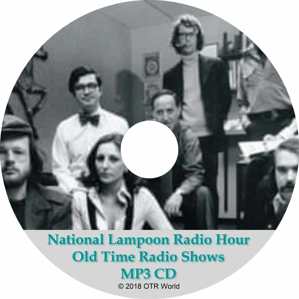 OTR WORLD National Lampoon Radio Hour Old Time Radio Shows 27 Episodes On MP3 CD OTR OTRS