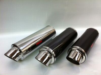 UNIVERSAL SLIP ON GP STUBBY ROAD LEGAL DOSE AUSPUFF NEU, VERSCHIEDENE STILE, UK
