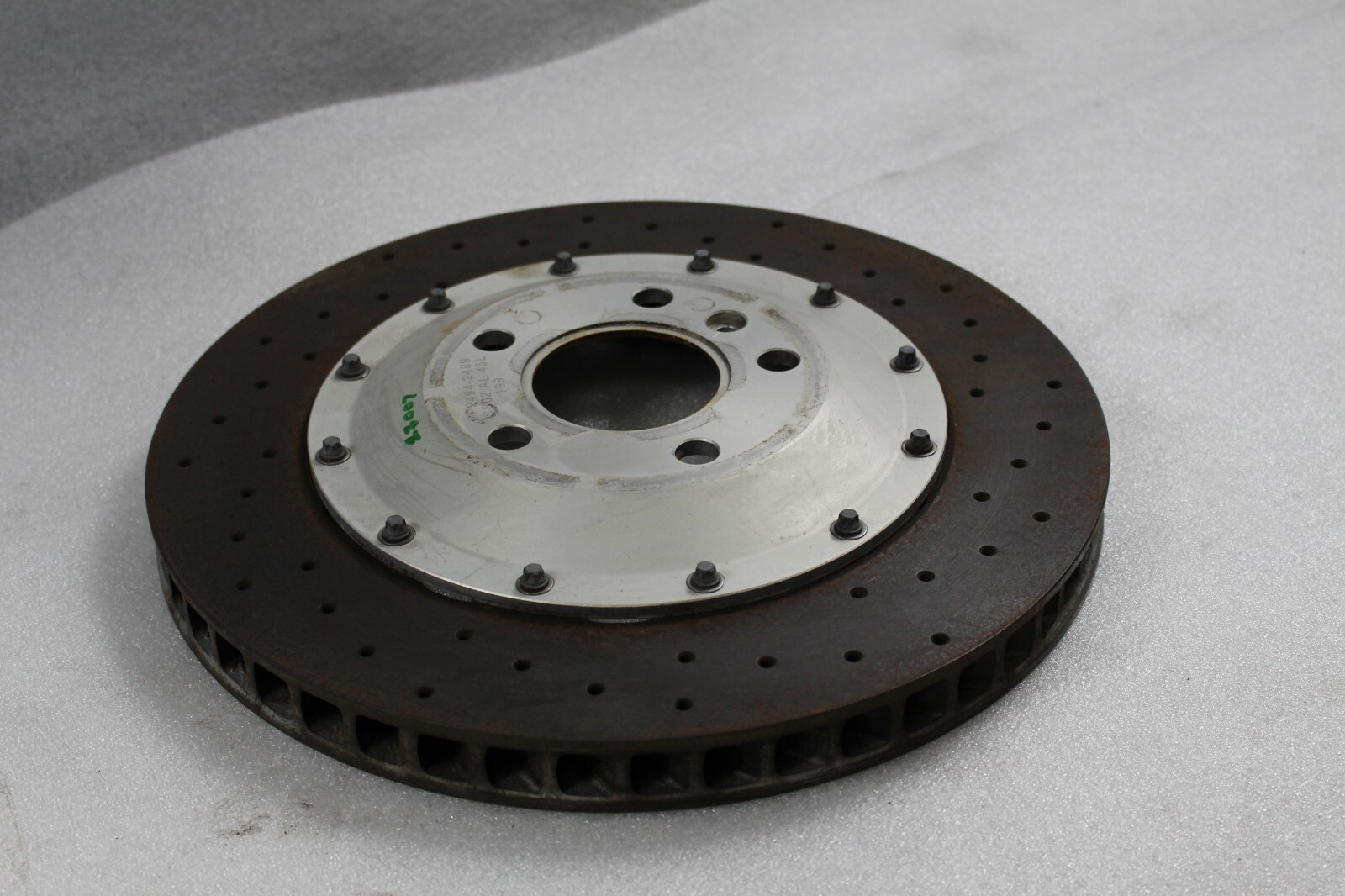 Mclaren MP4-12C, RH, Right, Rear Brake Rotor, Steel, Used
