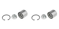 NTY 2X Radnabe Radlagersatz Hinterachse FüR Nissan Pixo UA0 1.0 Suzuki Ignis FH