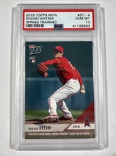 PSA 10 SHOHEI OTANI OHTANI 2018 TOPPS NOW Free Agent Signing Rookie RC GEM MINT