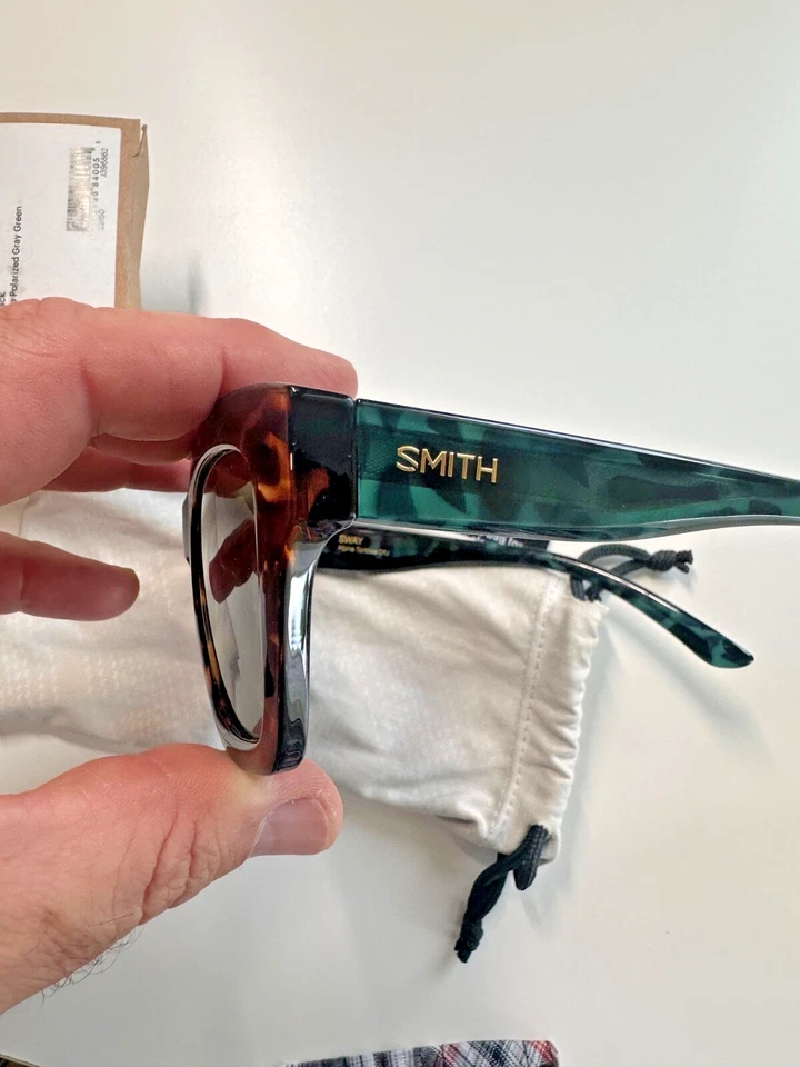 Gafas de sol polarizadas Smith SWAY ChromaPop Alpine Tortoise 52 mm NUEVAS con etiquetas Foto 3 de 4