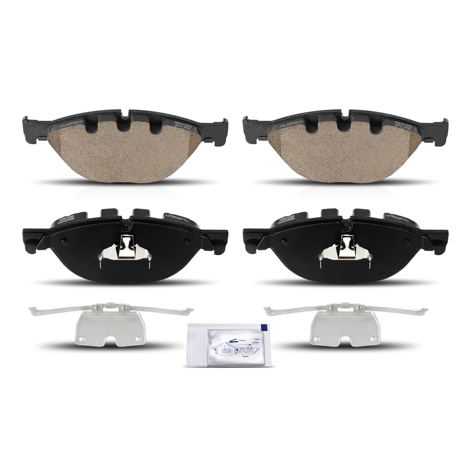 Front Ceramic Brake Pads for Bentley BMW 528i 535i GT 550i 650i 740Li 750i 750Li