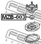 FEBEST MZB-003 Rolling Bearing, suspension strut support mounting for MAZDA - Imagem 2 de 2