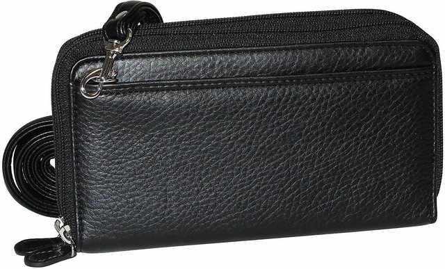 buxton ultimate organizer crossbody bag