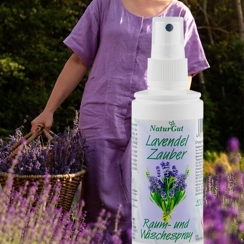 Lavendel Spray Raumduft Raumspray Lavendelspray Duftspray Lavendelzauber 100ml - Bild 9 von 10