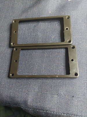 Unbranded Humbucking Black  Mounting Rings Set