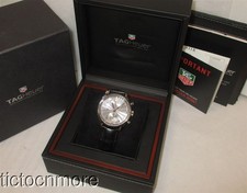 TAG HEUER CHRONOGRAPH AUTOMATIC WATCH MENS CAS2115 41mm MENS & BOX