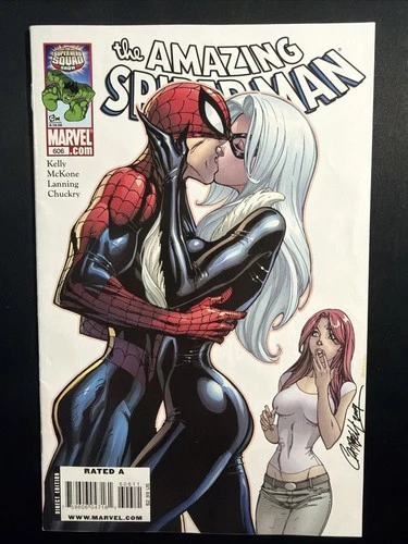 Amazing Spider-Man #606 J Scott Campbell Black Cat Cover Marvel Comics VG/F *A2