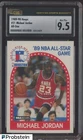 1989-90 Hoops All-Star #21 Michael Jordan Chicago Bulls HOF CSG 9.5 MINT+