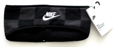 Nike Club Fleece Headband 2.0 Men's Black/Dark Smoke Grey/White
