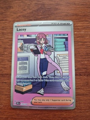 lacey pokemon card value - 166/142 - Stellar Crown cementing its place as a must Lacey Full Art Stellar Crown