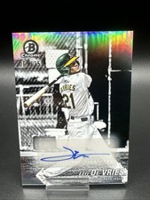 2025 Bowman Chrome Draft Achromatic Autographs Leo de Vries Auto /250