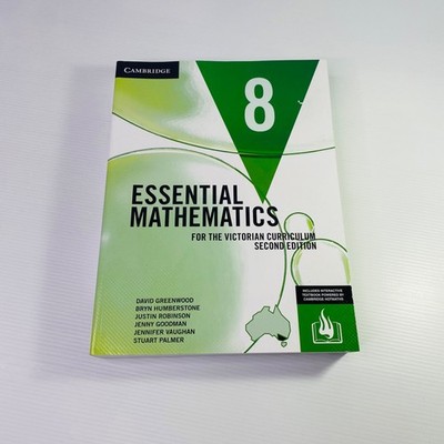 Essential Mathematics 8 Cambridge Victorian 2nd Second Ed 2E Book 9781108772716