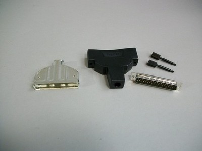 Tyco 1571653-2 Fully Shielded Hood DD-37P 37 Pin D-Sub Connector Solder Back