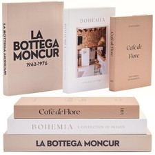 Faux Books for Decoration Coffee Table Books set of 3 Decorative Books Neutra...
