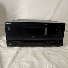 E1 Sony CDP-CX153 100 Disc CD Changer Player Tested Working 1995 Japan