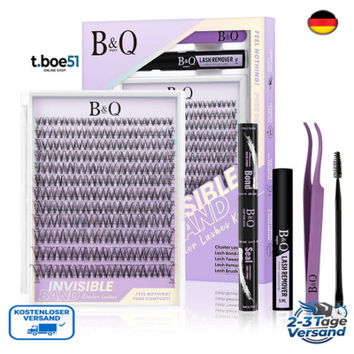 B Q Lashes Extension Set 144pcs 8-16mm Mix D-Curl Venus