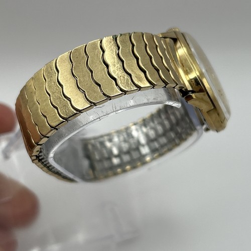 Vintage Bulova Watch Antimagnetic Waterproof Automatic Gold Plated Bezel RUNS! - Picture 7 of 11
