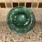 JEANNETTE GLASS DORIC & PANSY ULTRAMARINE 4-1/2" DIAMETER BERRY FRUIT BOWL 134